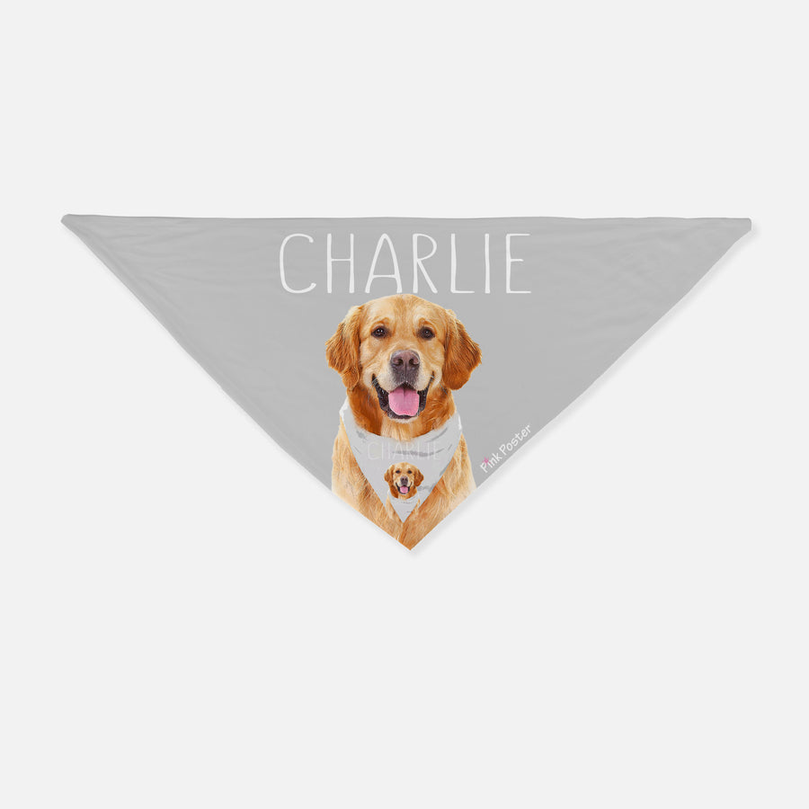 Create your own pet bandana with your photos